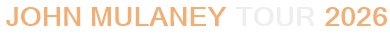 John Mulaney Tour 2026